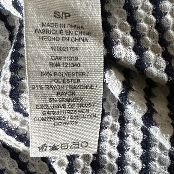 🌸Garage Black and White Striped Short Sleeve Tee - Picture 5 of 6